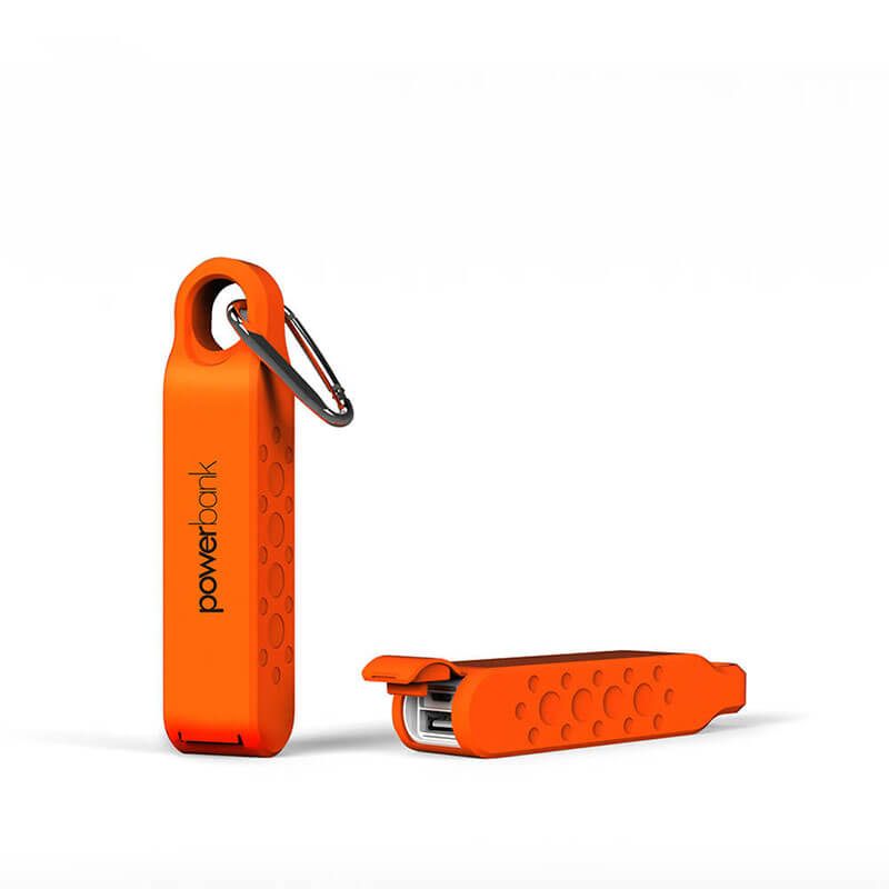 Ultra Compact Waterproof Power Bank Mobile Charger mit Key Chain