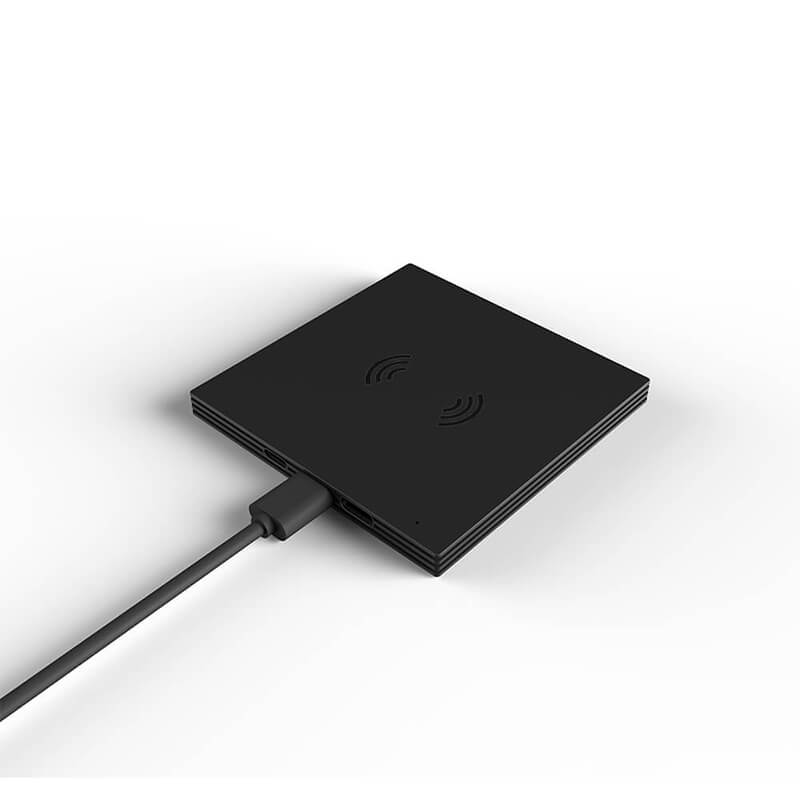 Ultradünne Quadratzelle Telefon Wireless Charger Station