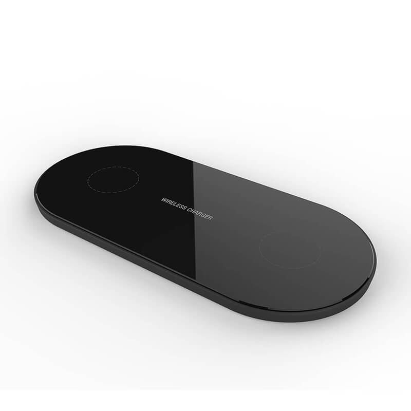 Dual Wireless Charging Pad (für iPhone oder Android-Handy)