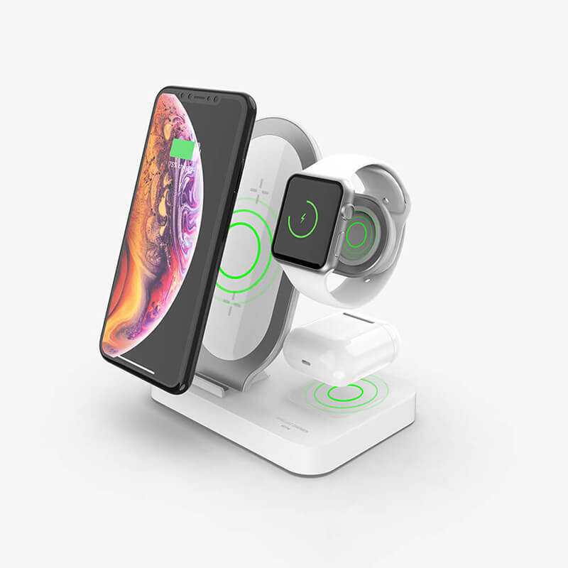 3 In 1 Dual Wireless Charger Stand