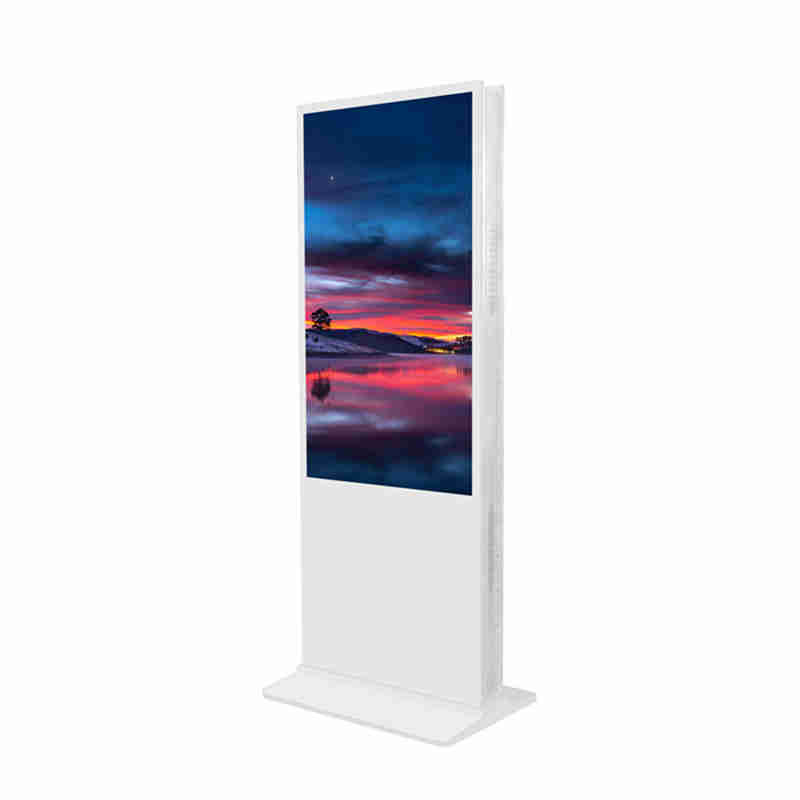 49 inch Floor Upstanding Double Sided Digital Signage Advertising Player Billboard für Shopping Mall, Kettenladen und Bank Lobby