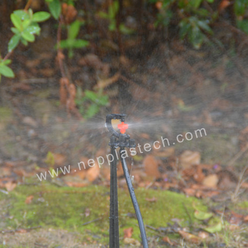 Mikrorotationssprinkler mit automatischem Bewässerungssystem für Obstgärten