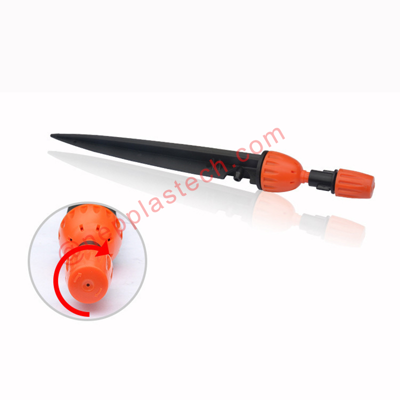 einstellbare Gartenbewässerung Tropfbewässerung Nebel Sprinkler und Tropfstrahler für Baum