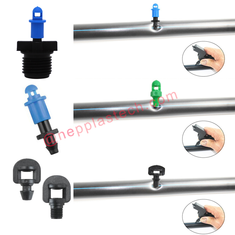 Mini Inline Nebel Sprinkler für Obstgarten Obstbaum Mikro Bewässerungssystem refraktive Nebelgeräte