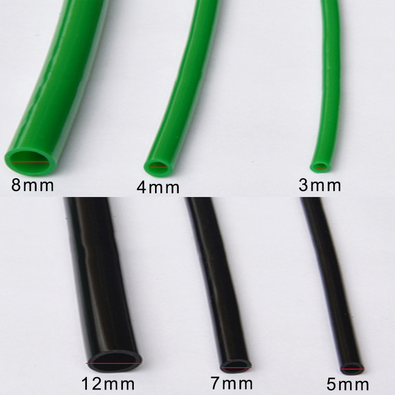 Solar-Atuo-Bewässerungssystem 4 * 7 mm PVC-Verlängerungsschlauch Micro Spinkler Tubing Assemblies
