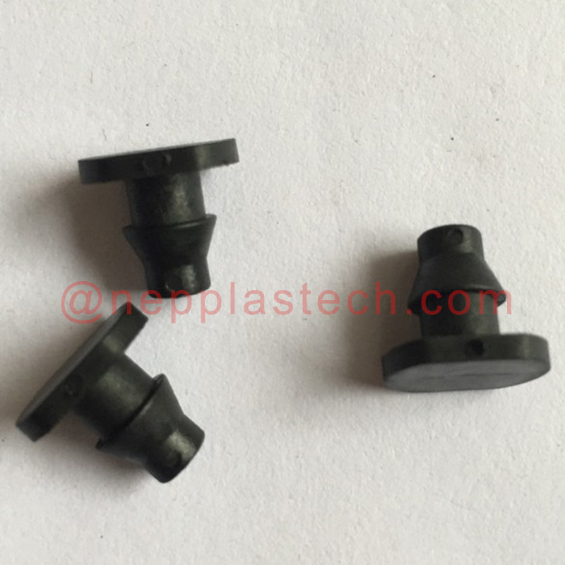 Gartenbewässerungssystem Doppelbarbe gerade Steckverbinder 4*7mm Schlauchbarbe T-Steckverbinder für Blumentopf-tropfen