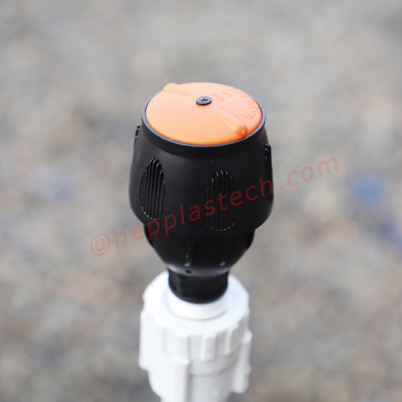 Kunststoff 1\/2 Zoll Rasenbewässerungs-Impulssprinkler und Gartenbewässerungs-Rotationssprinkler