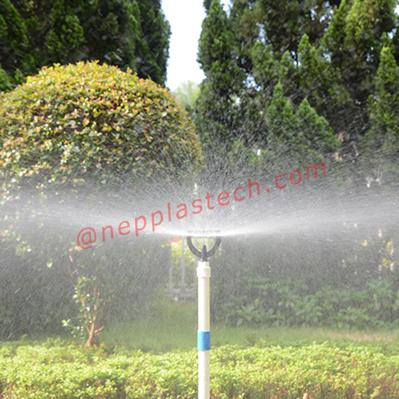 halbe Zoll Landschaftsbewässerung refraktive Sprinkler Rasen automatische Bewässerung Kunststoff Schmetterling Sprühdüsen
