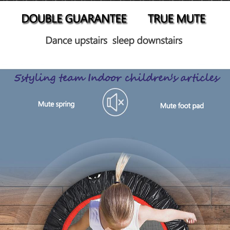 Trampolin home children\\'s indoor Falten Frühling Trampolin Erwachsene Fitnessraum Kinder\'s Trampolin