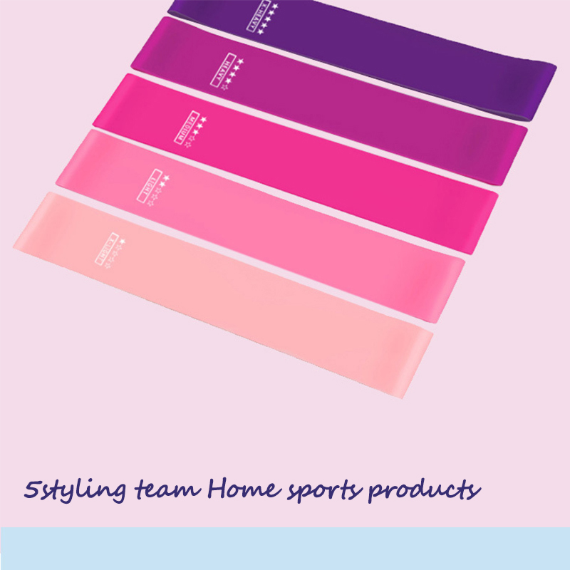 High Quality Body Shaping Blue Gel Hip Resistance Band mit Knöchelband