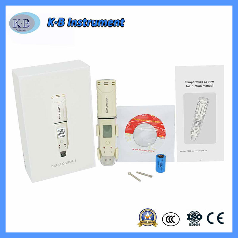 GM1366 High Quality USB Digitaler Feuchtigkeits- und Temperaturdatenlogger Digitaler Temperaturaufnahmethermometer