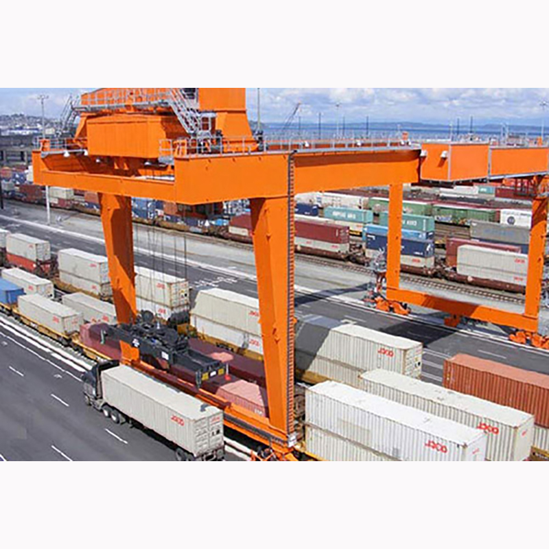 Schienenmontierter Containerportalkran