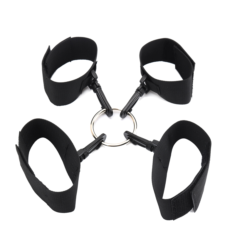 Schwarze Klettbänder für Erwachsene Sexspielzeug