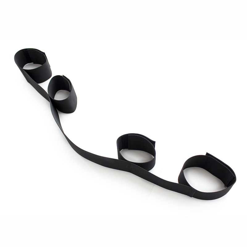 Schwarze Klettbänder für Erwachsene Sexspielzeug