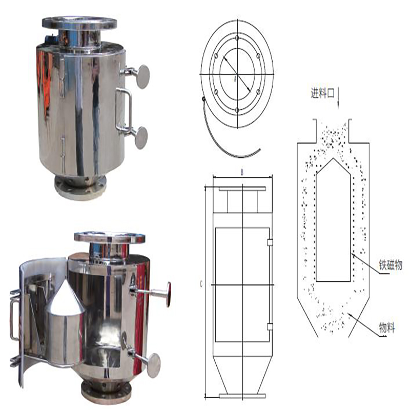 Bullet Magnet hohe Intensität Seltenerd-Magnetmaterial verhindert Tramp Eisen