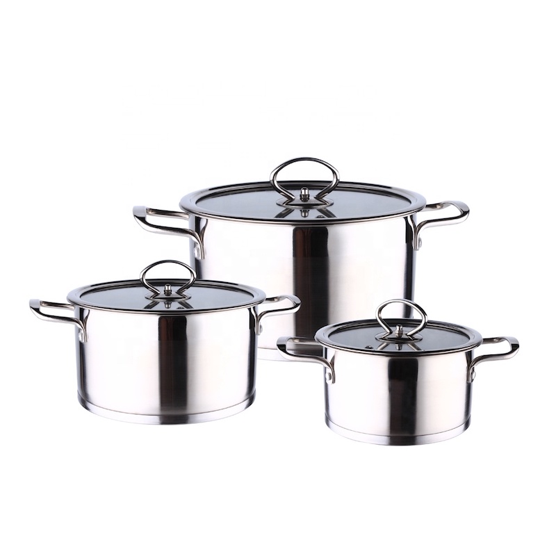 Auflauf-Set, 3PC-Set, 5-PC-Set aus Edelstahl