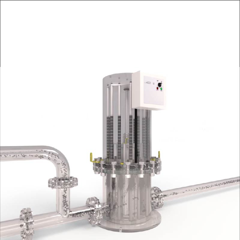 In Gehäusetrennern zum Schutz der Ausrüstung Installation des Druckflansches