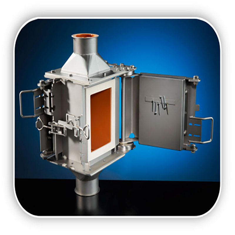 Selbstreinigende Platten-Haus Magnete Lebensmittel Partikel Verarbeitung und Filtration