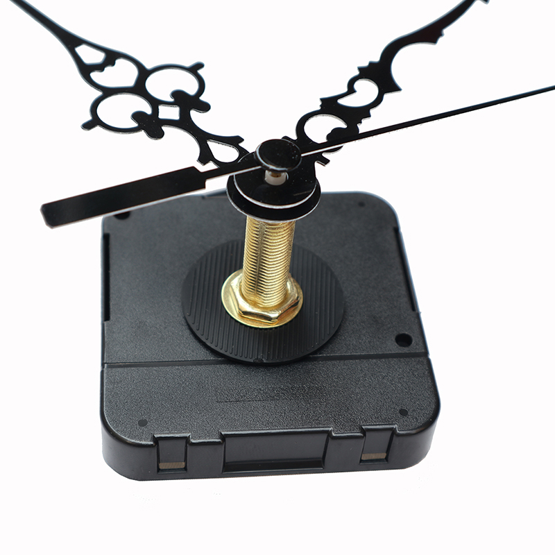 HR1688-31mm Stufenwanduhrwerk und HR9403 HR903 schwarze Uhrzeiger