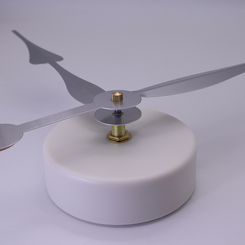 HR1688-23mm Uhrwerk und HR01086 Wanduhrzeiger weißes Uhrwerk Gehäuse