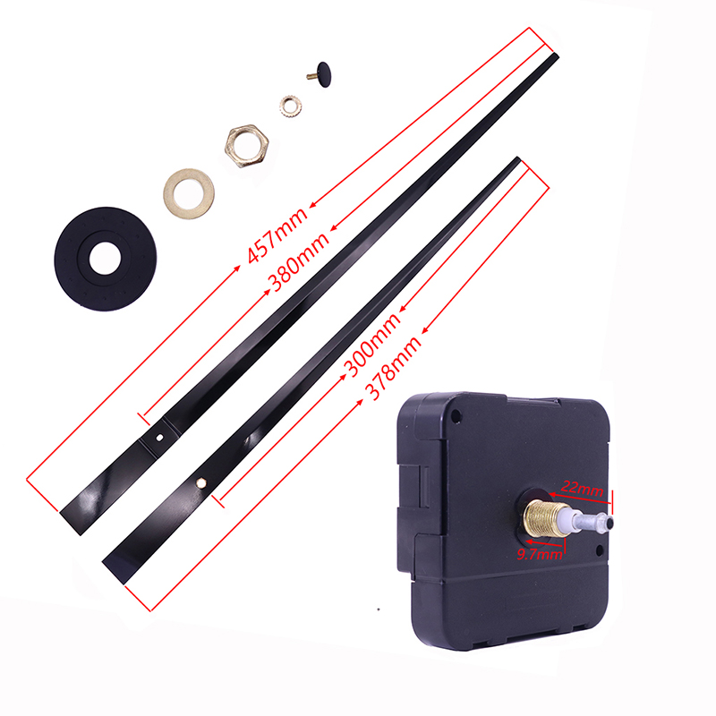 HR1688 17 mm hohes Drehmoment I Wellenuhrwerk und Serpentinenuhrzeiger