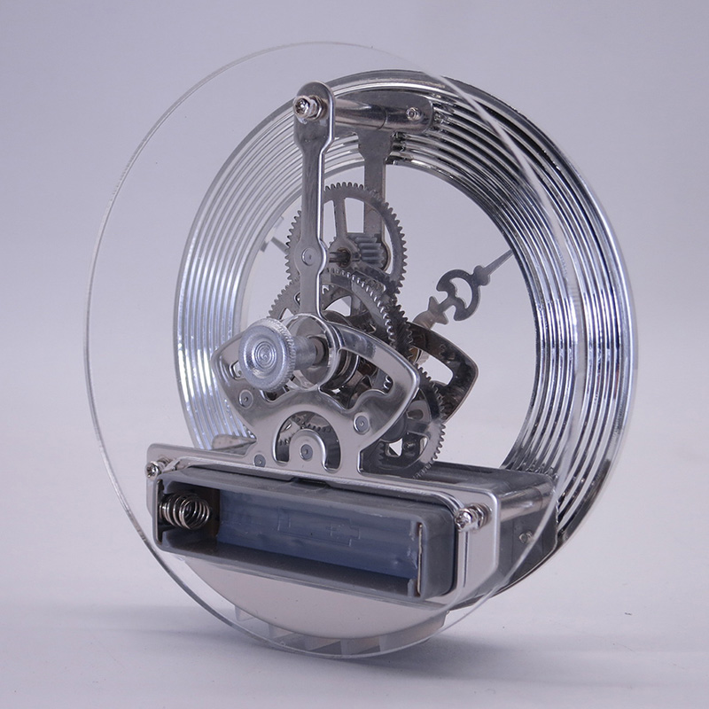 Chinesischer Hersteller 86MM Silber Skelett Uhreneinsatz