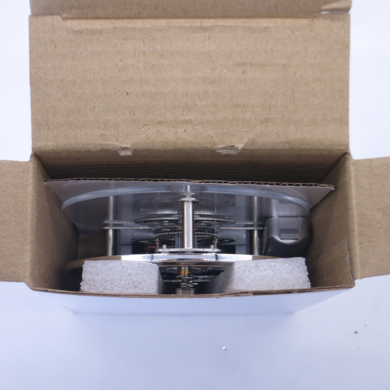 Chinesischer Hersteller 86MM Silber Skelett Uhreneinsatz