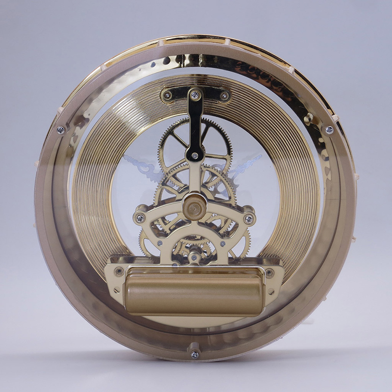 Durchmesser 148MM Gold Skelett Uhr Einsatz