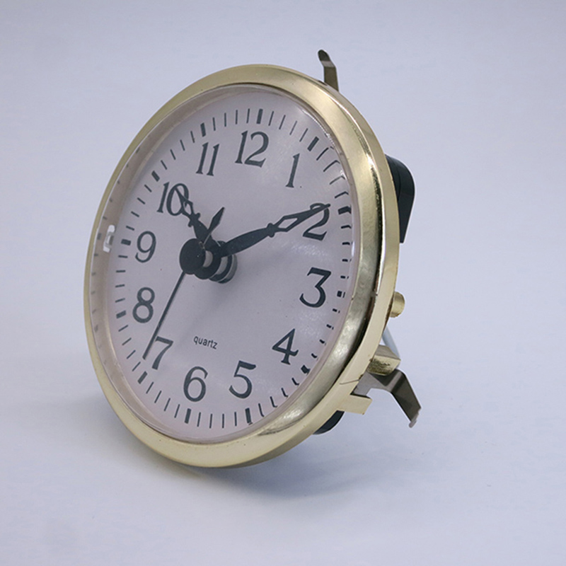 Durchmesser 75mm Gold Wanduhr Einsatz