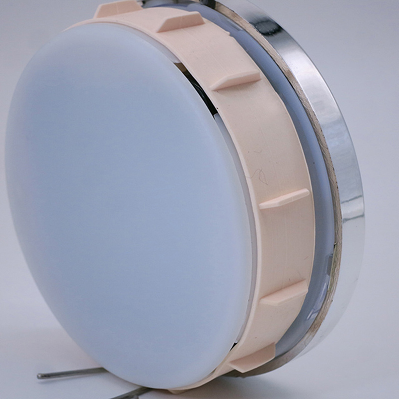 Durchmesser 80mm silber Farbstudie Raum Wanduhr einfügen