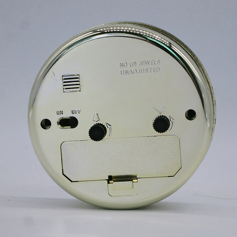 89mm Durchmesser goldener Wecker Einsatz