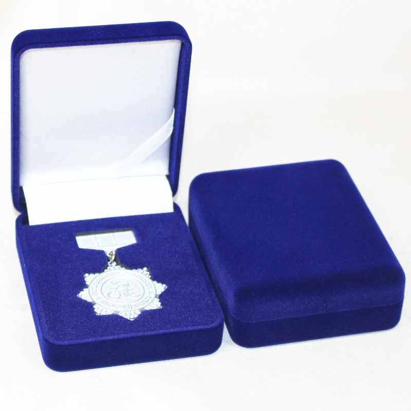 Punkt D-26 Rundform Velvet Box für Münze, Halskette && Abzeichen, mm.75*95*32mm, Gewichte ca. 65g