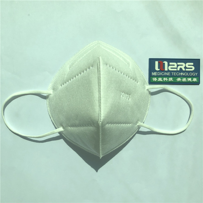 2020 Vlies KN95 Schützende nicht-medizinische, faltbare halbe 5-lagige Gesichtsmaske für den Selbstgebrauch