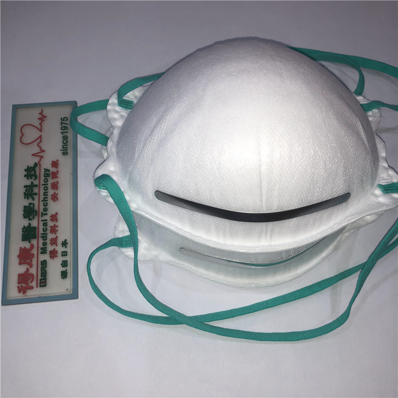 Einweg-N95-Halbgesichtsmaske in Vliesform für den Selbstgebrauch
