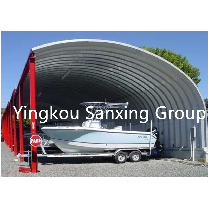 Quonset Multiple Shape Building Produktionslinie