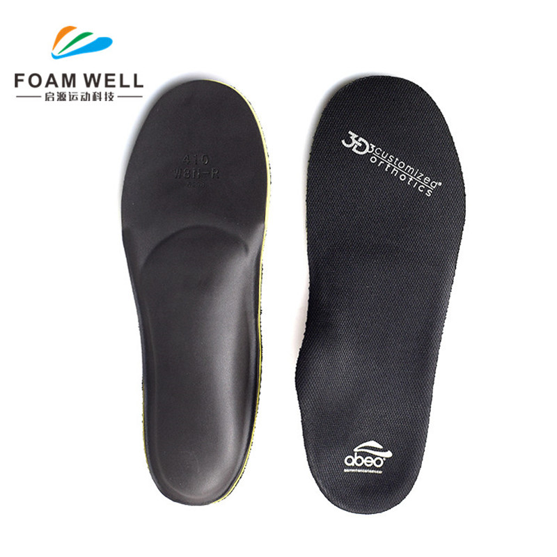 Hot Selling Customized Comfortable 3D3 Neutral Premium Arch Support Orthotic Insoles for Shoes Sheets