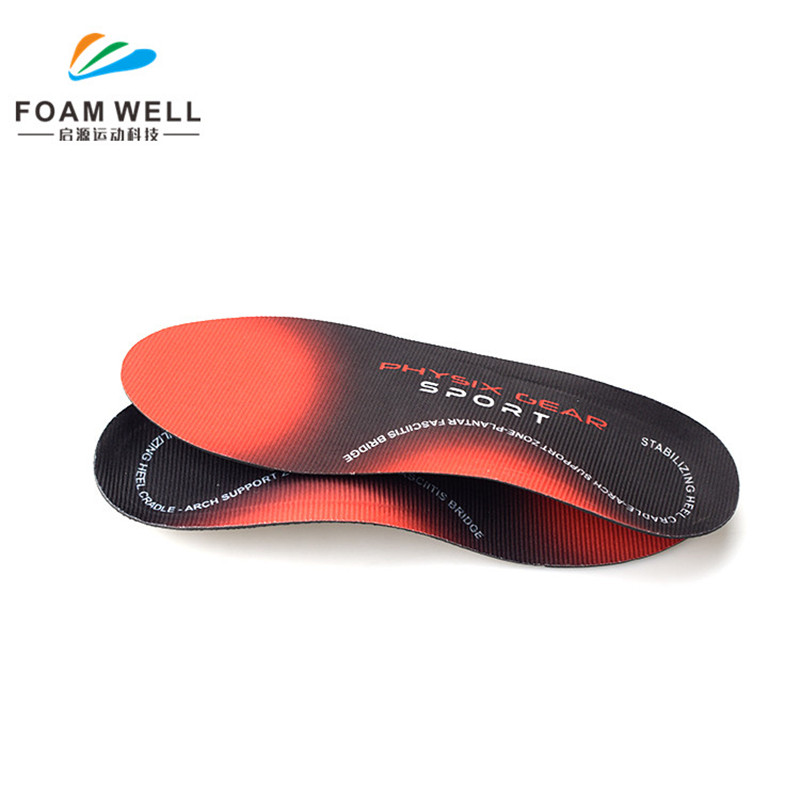 Bestseller Großhandel Sport Laufend Stoßdämpfung Gel Schuheinlage für Männer