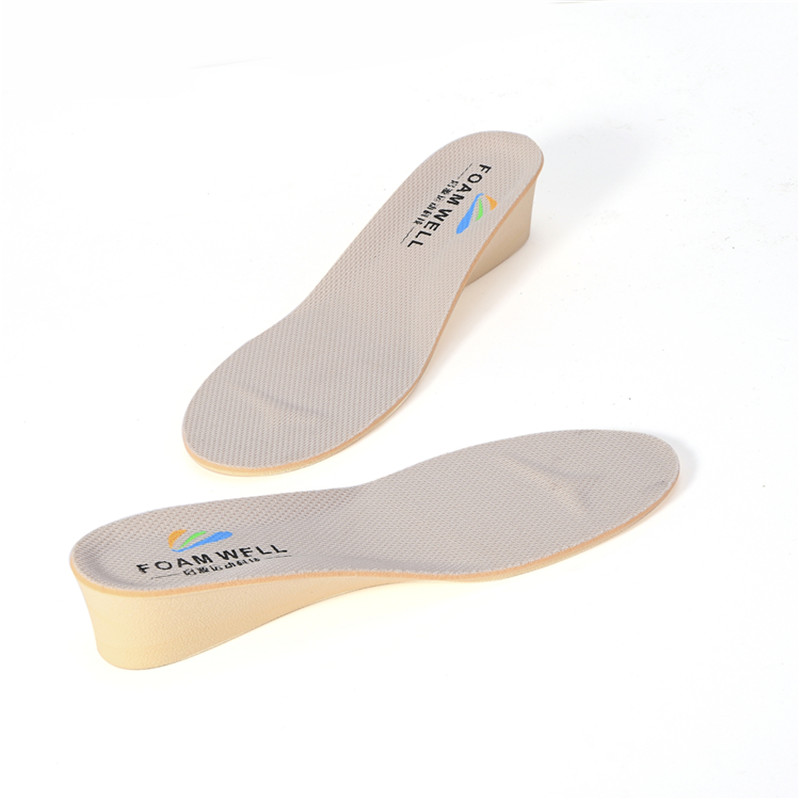 Hohe Qualität 5D Memory Foam PU GEL Custhion Shoe Elevator Komfort Unsichtbare Plastische Höhe increased Insoles