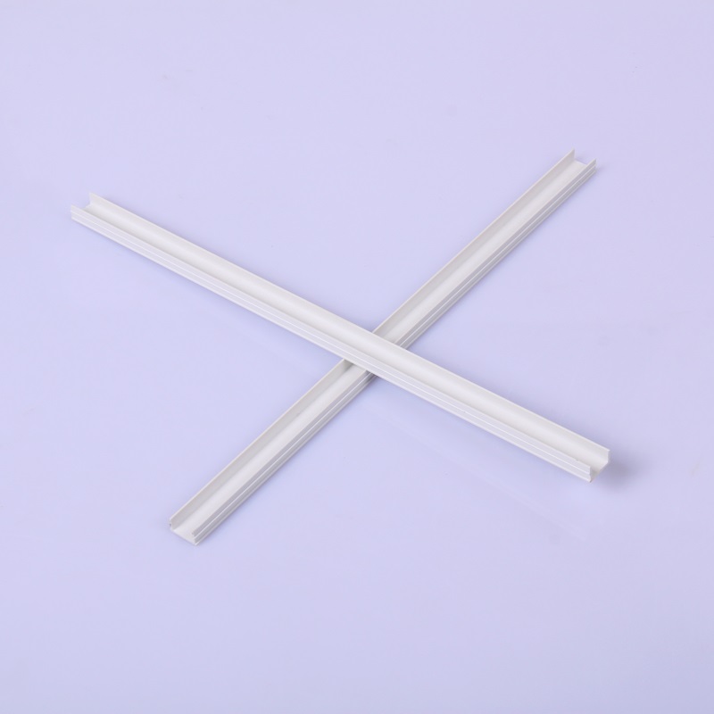 PVC-Kunststoffschiebestreifen U-förmiger PVC-Kanal mit niedrigem Preis für Fensterschubladenteile