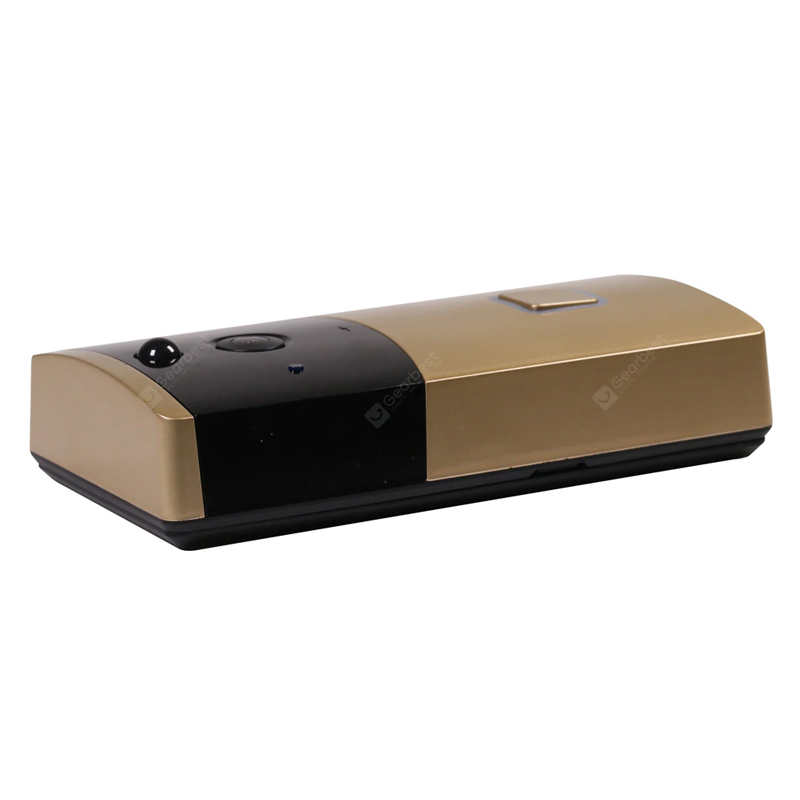 TY1 Smart Türklingelkamera Wifi Wireless Intercom Video Heimüberwachungskamera - Gold