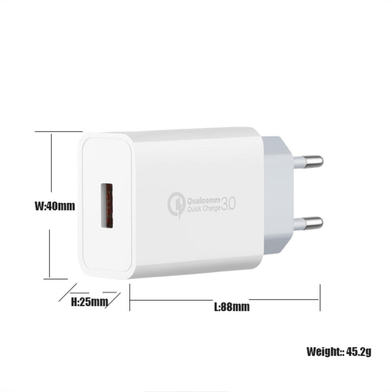 OEM Super Fast Wall Qc 3.0 18w Pd Ladegerät Usb Multi-Ladegerät Universal Multi-Travel-Ladegerät