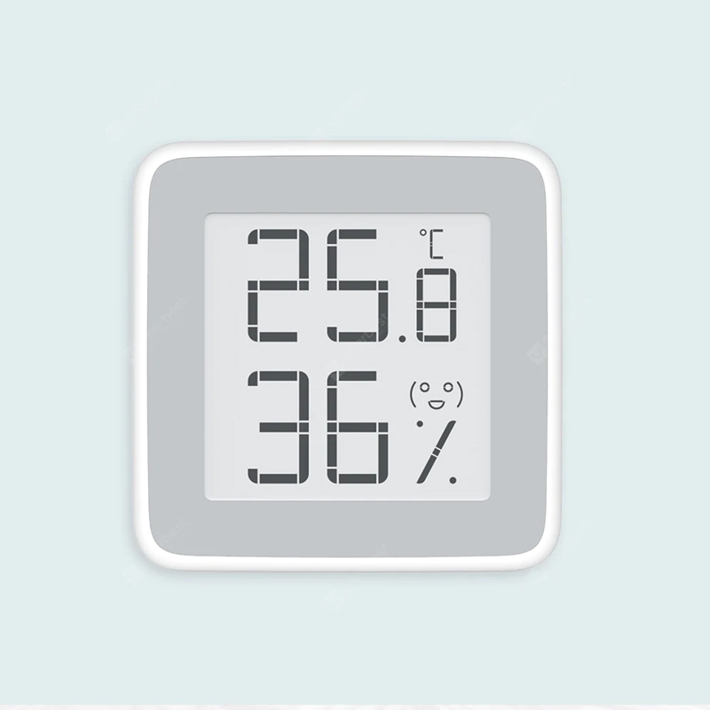 C201 Elektronisches E-Ink-Bildschirmthermometer Hygrometer 1 Stück von Xiaomi youpin - Weiß