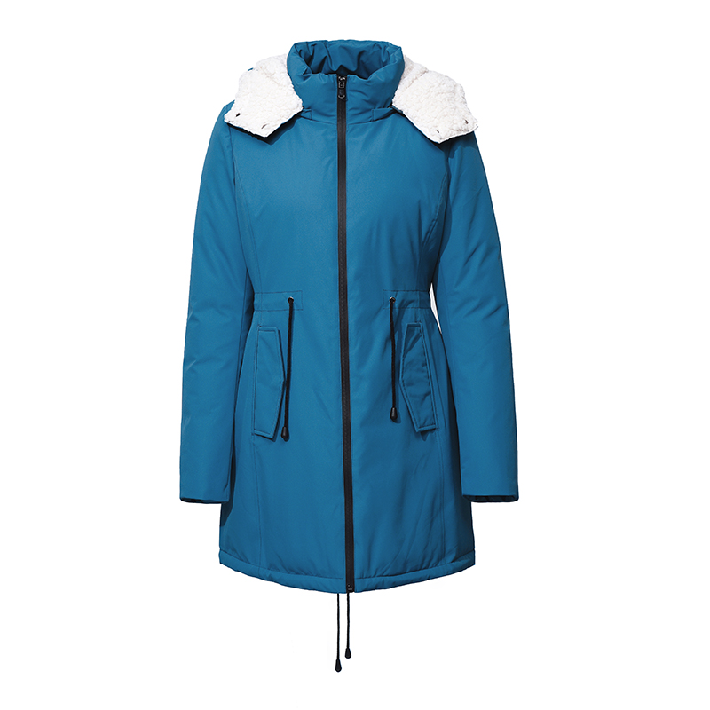 Ladies'long warmer Mantel / Daunenparka