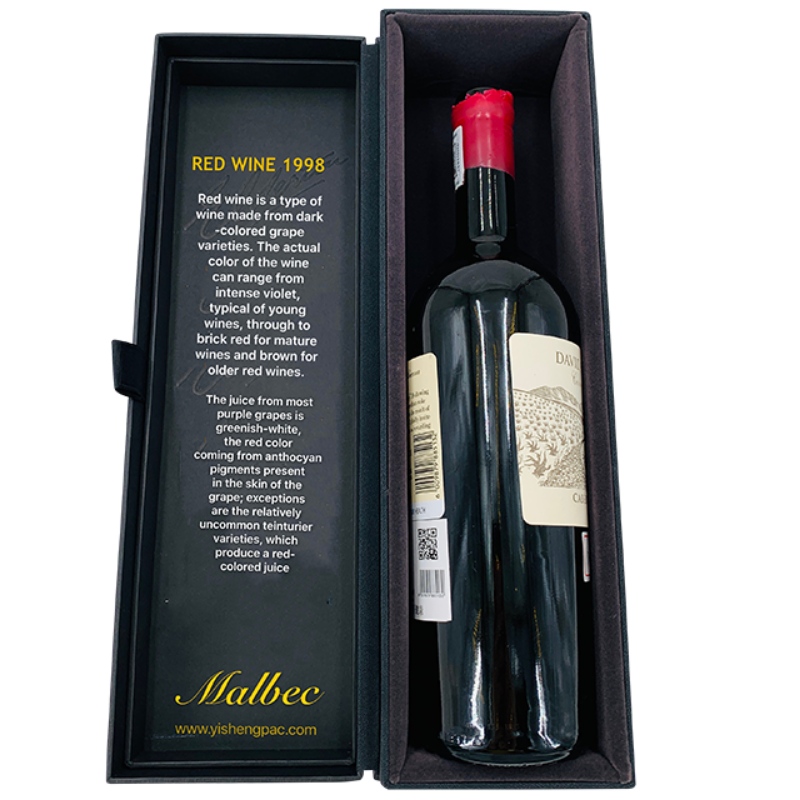 Premium-Verpackungsbox für Wein, Weinbox, luxuriöse Weinverpackung