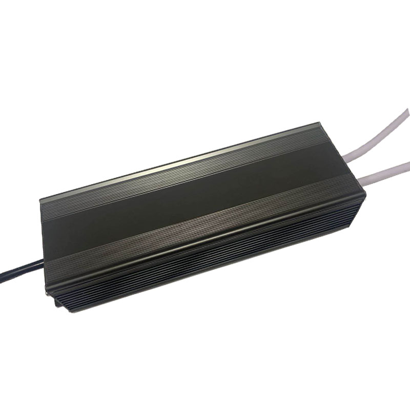 Schwarz grau Aluminium Shell LED-Streifen Leistung 12v120w geregelte Spannung wasserdicht