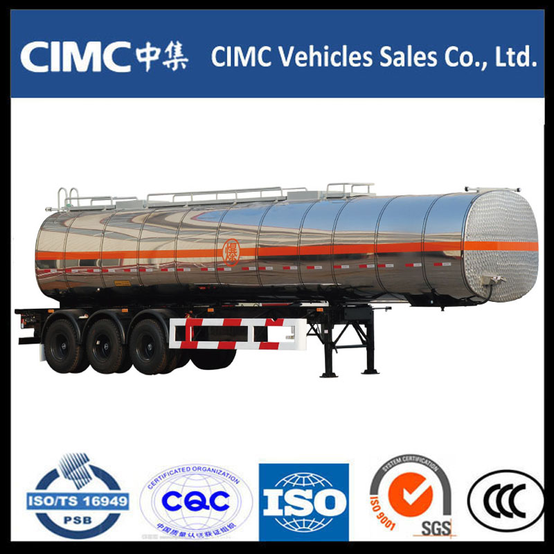 Hochwertiger CIMC Kraftstoff Tank Semi Trailer