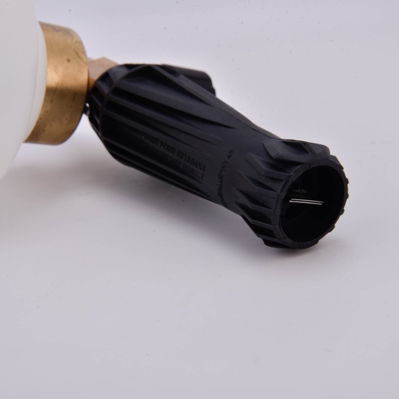 Hochdruckreiniger Schneeschaumlanze für Autowaschanlage Schaumkanonensprühgerät Schnellanschluss 1,5L