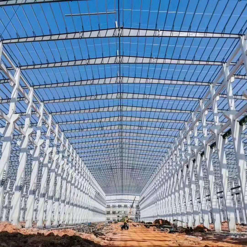 Großhandel kundenspezifische industrielle Stahlkonstruktion Serie Bauwerkstatt Lager