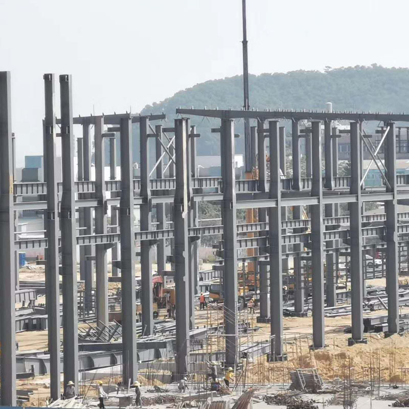 Stahl-Struktur-Rahmen-Commercial Office Building, Struktur Stahl Truss Prefab Construction with Drawing