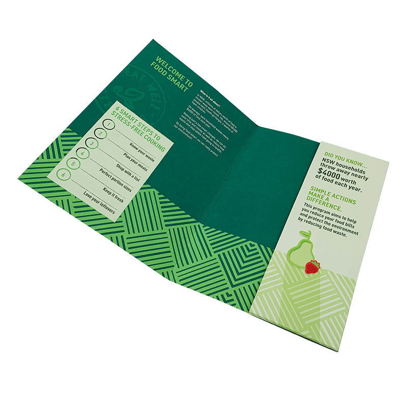 A4 Papierportfolios individuell bedruckt